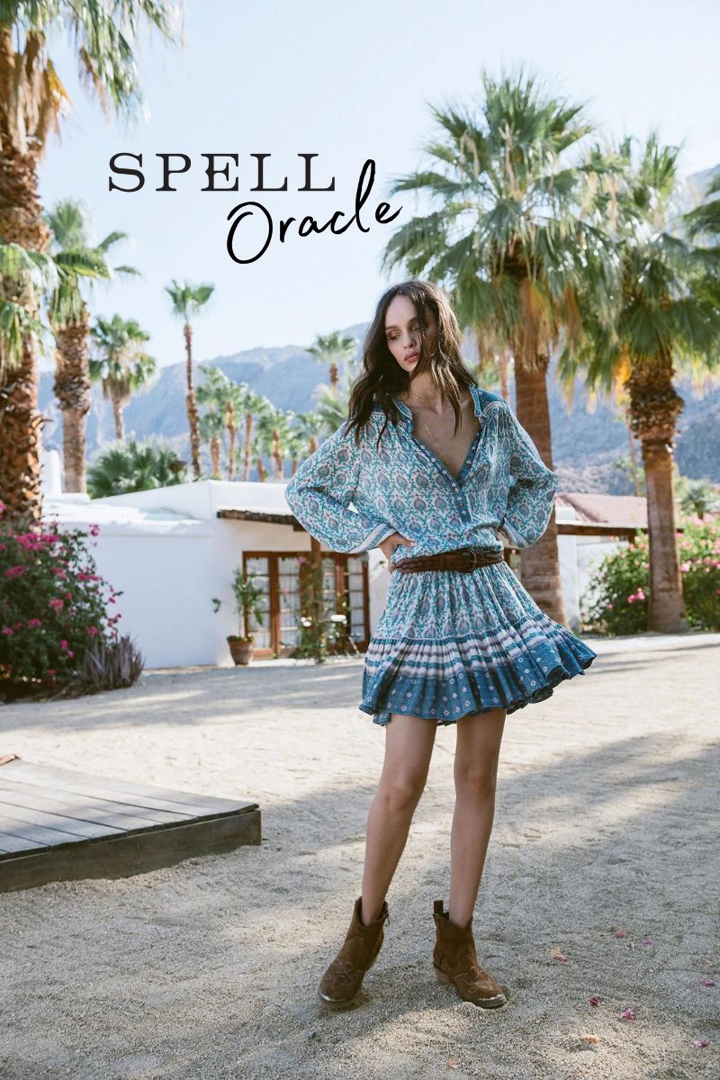 spell oracle midi dress Oracle' from Spell Designs White Bohemian