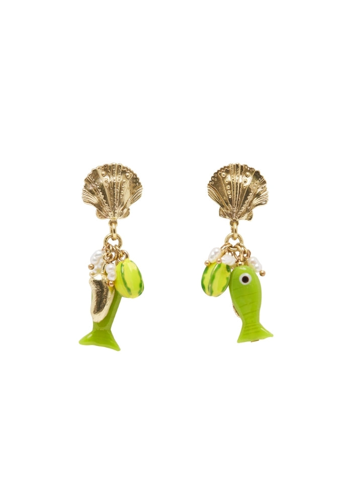 Tesori Charm Drop Earrings
