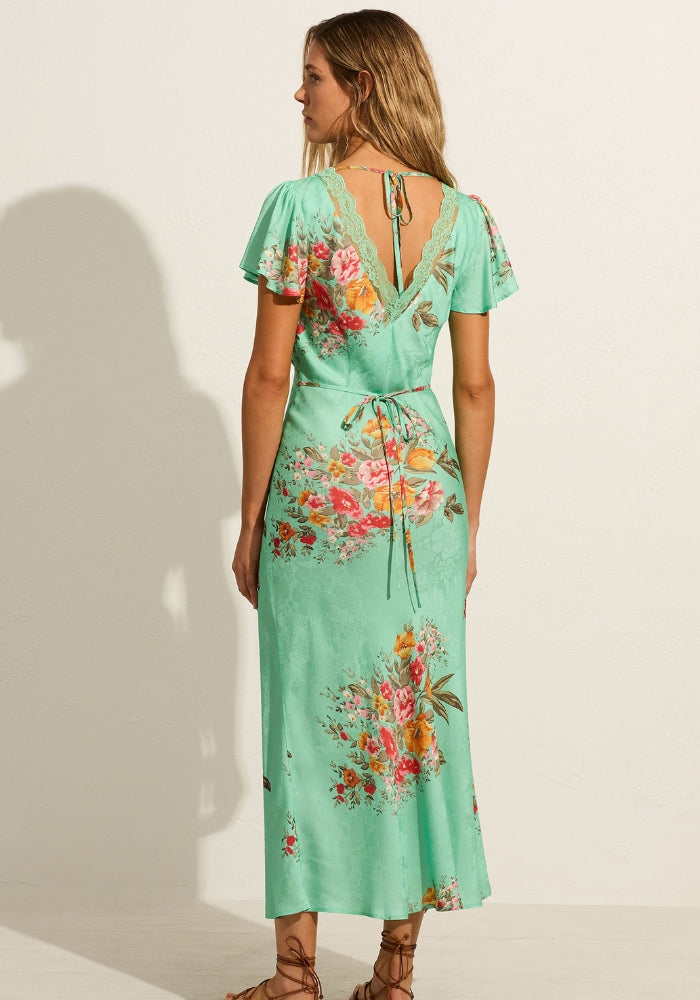 AUGUSTE Rianne Midi Dress - Mint Green