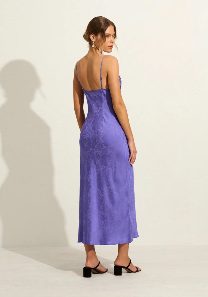Auguste Cleopatra Midi Dress- Lavender