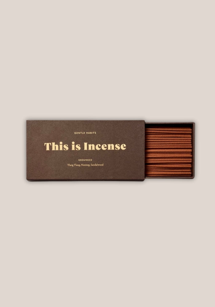 GENTLE HABITS Grounded Incense