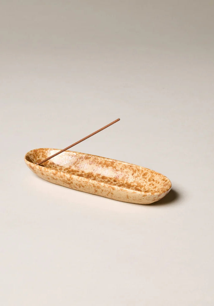 GENTLE HABITS The Collector Ceramic Holder - Brown Speckle