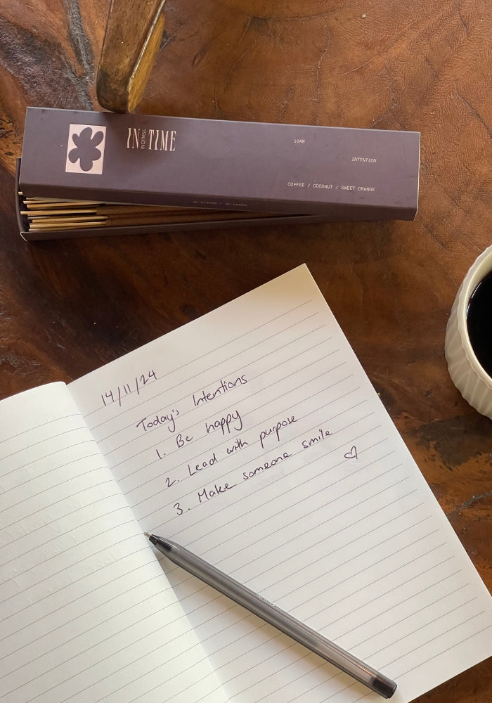 IN TIME INCENSE 10AM Intention Incense