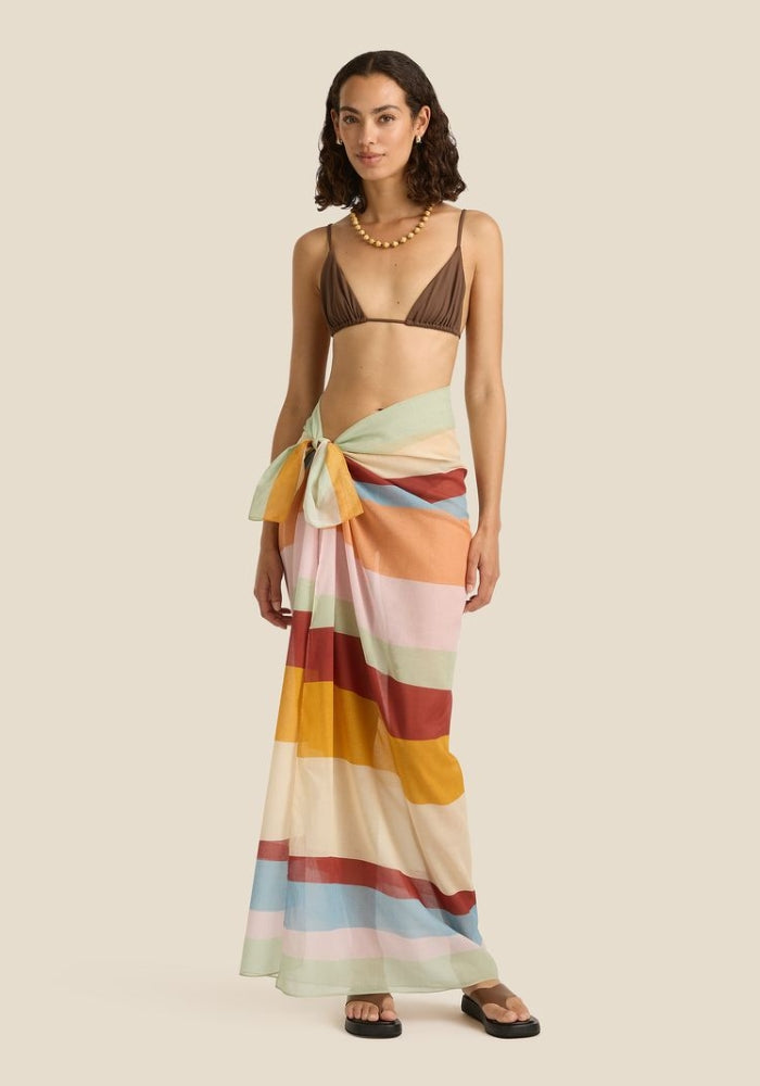 SOLEIL SOLEIL Square Pareo - Iris