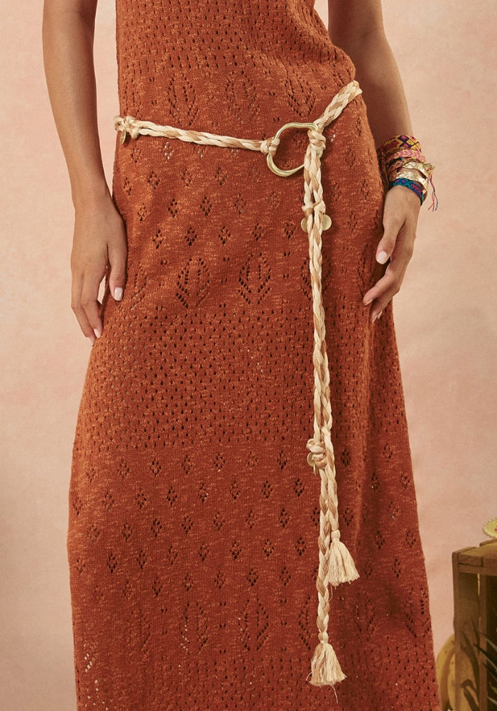 SPELL Lovers & Dreamers Rope Belt - Sand