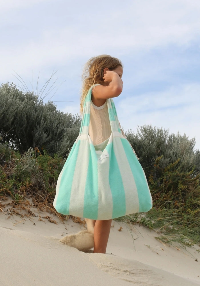 SUNNYLIFE Beach Towel 2-in-1 Tote Bag Rio Sun Multi