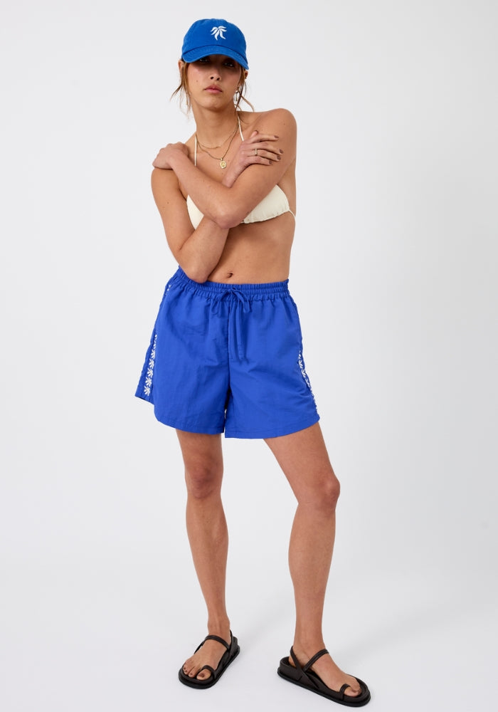 SUN RITUALS Selina Shorts - Sea Blue