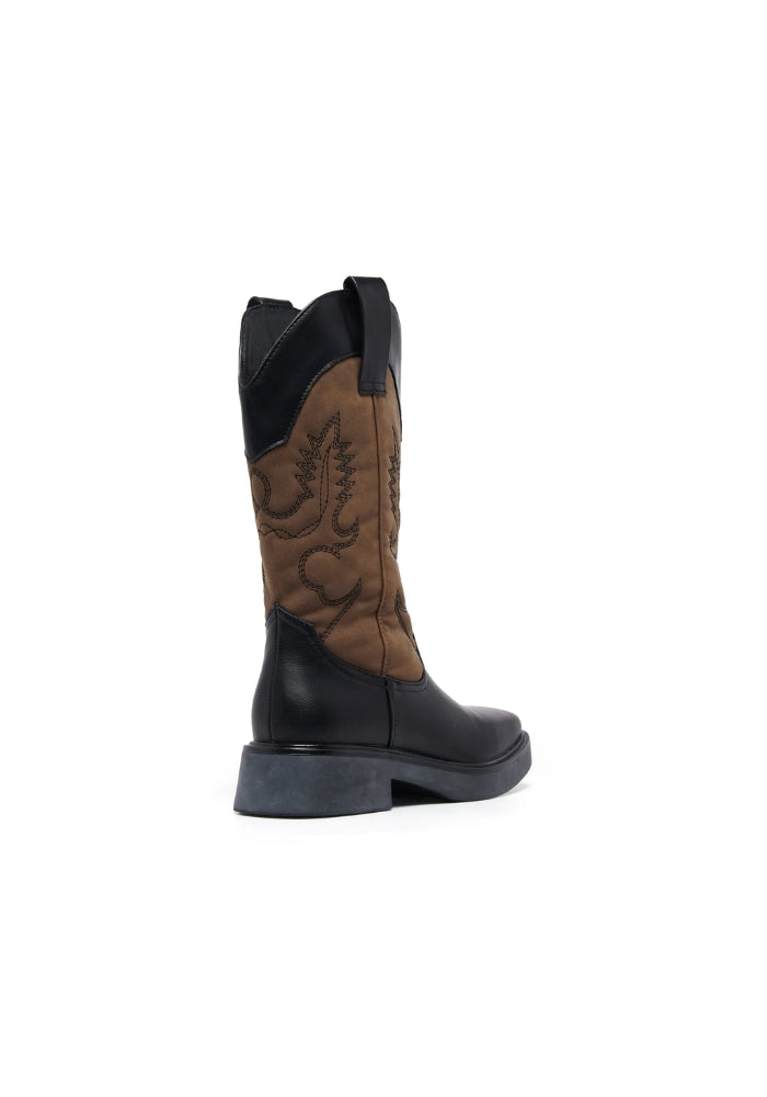 THERAPY Envy Cowboy Boot Cocoa
