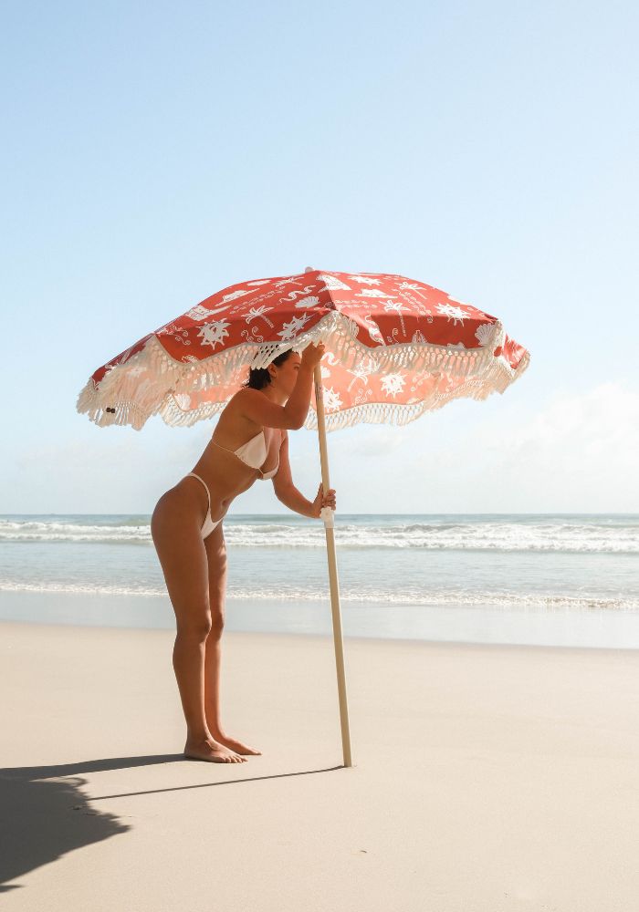 WINNIE RAE Coastal Cowgirl Beach Umbrella