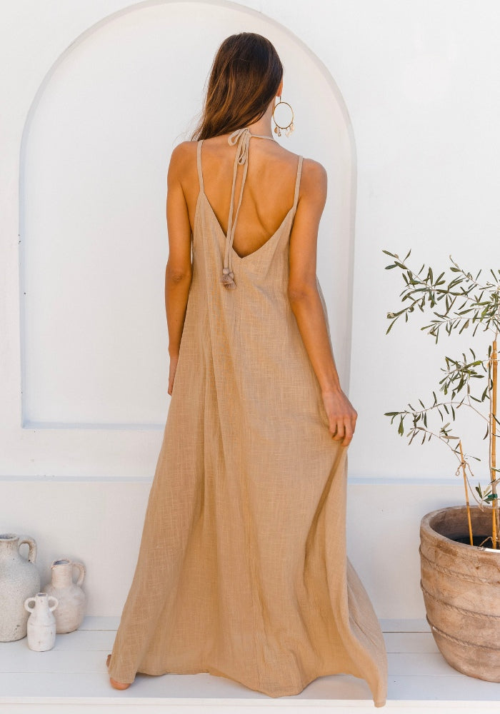 Sundrenched Maxi - Almond
