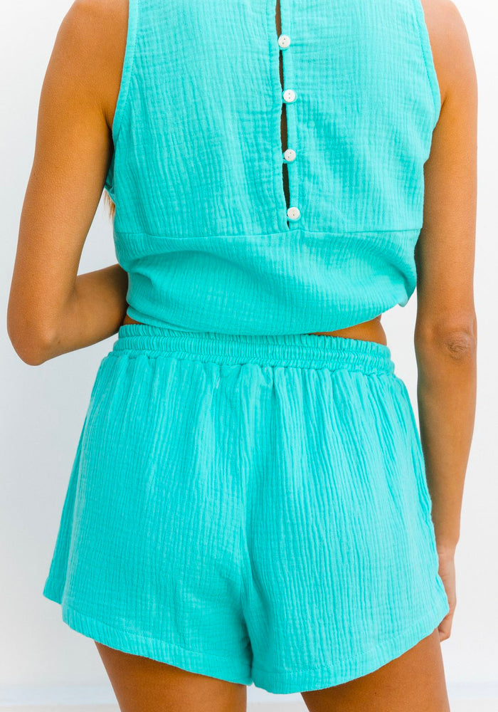 Dreamtime shorts - Turquoise