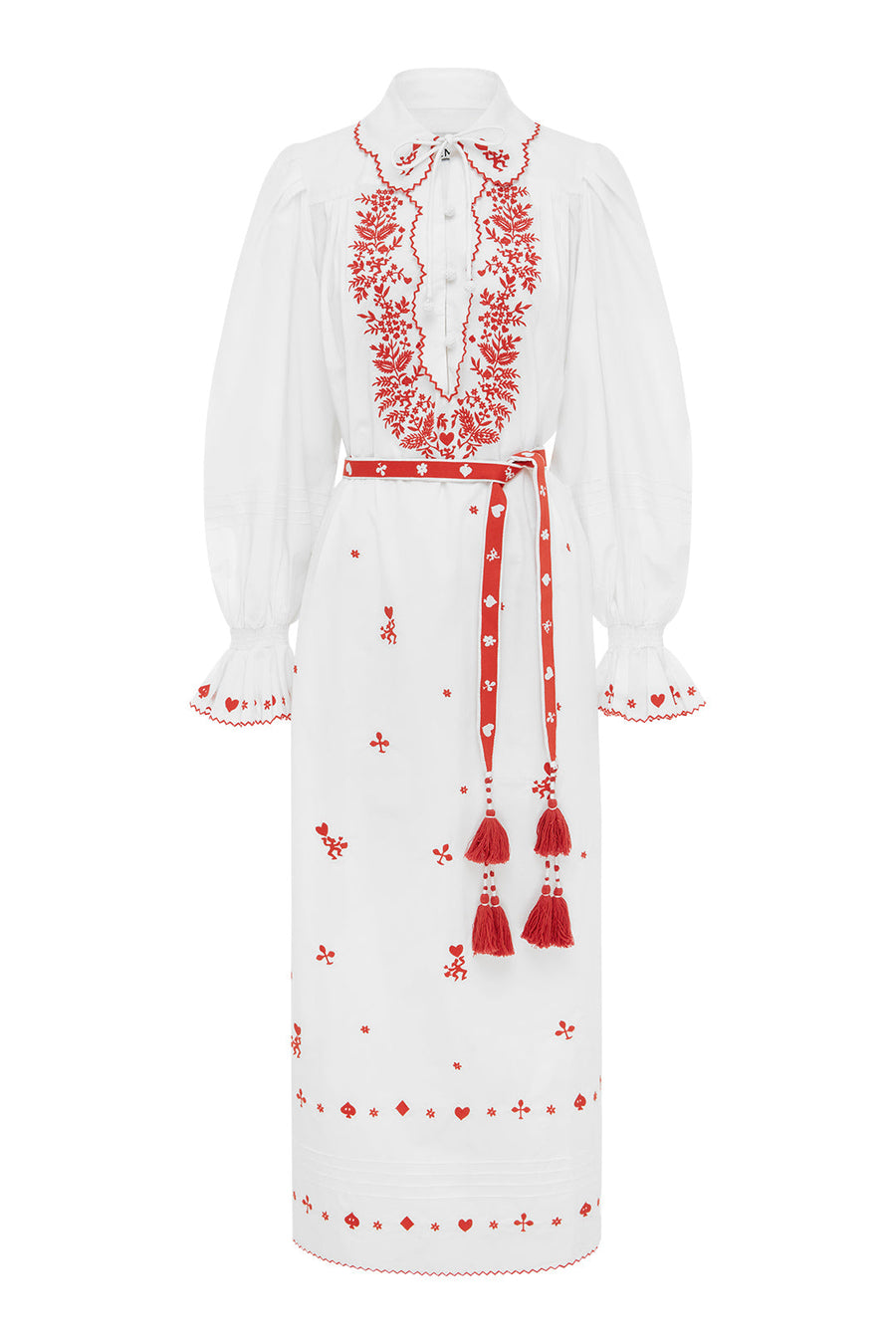 PRESALE Hearts Embroidered Dress