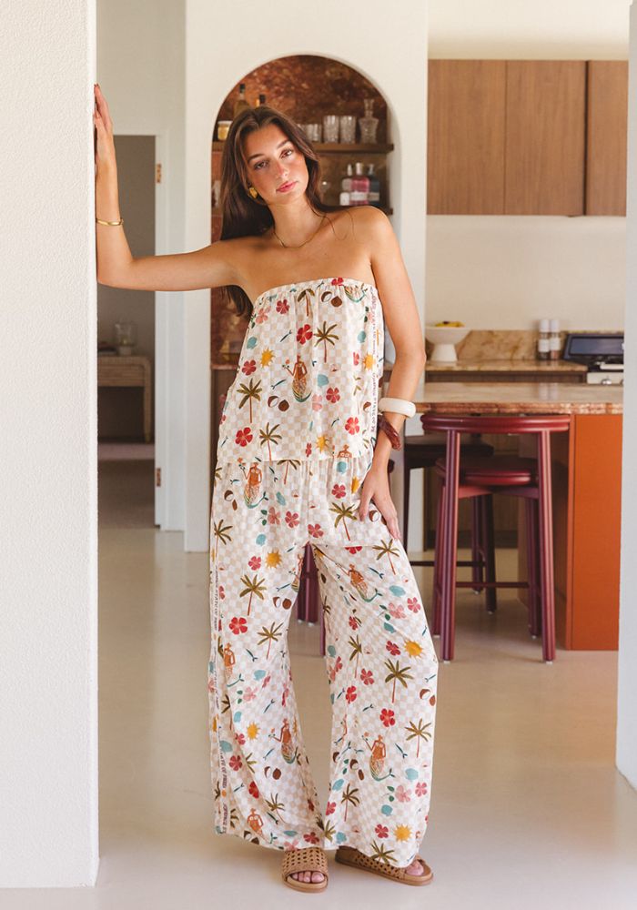 Summer Club Palazzo Pant