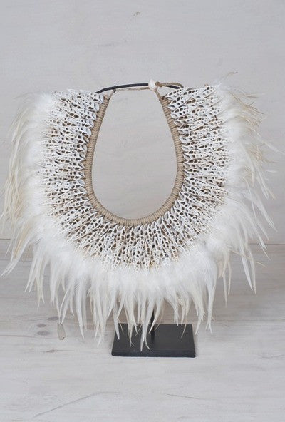 Tribal Feather Decorative Necklace