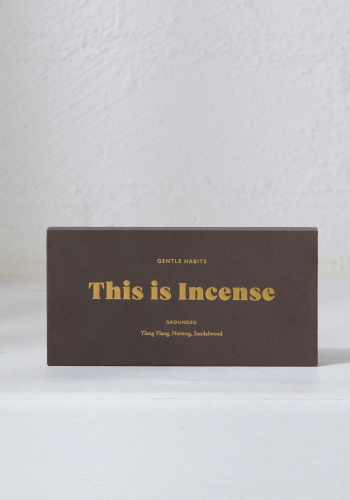 This Is Incense Grounded Incense GENTLE HABITS Grounded Incense