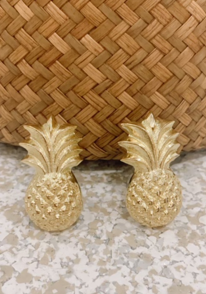 Pineapple Gold Door Knobs