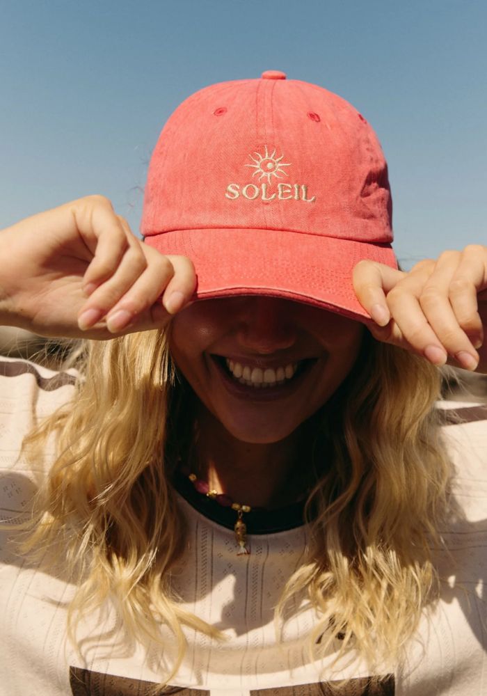 Soleil Cap - Red