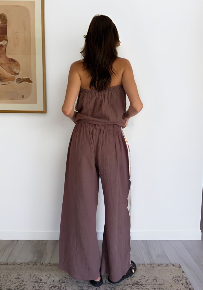 Summer Club Top/Skirt - Chocolate