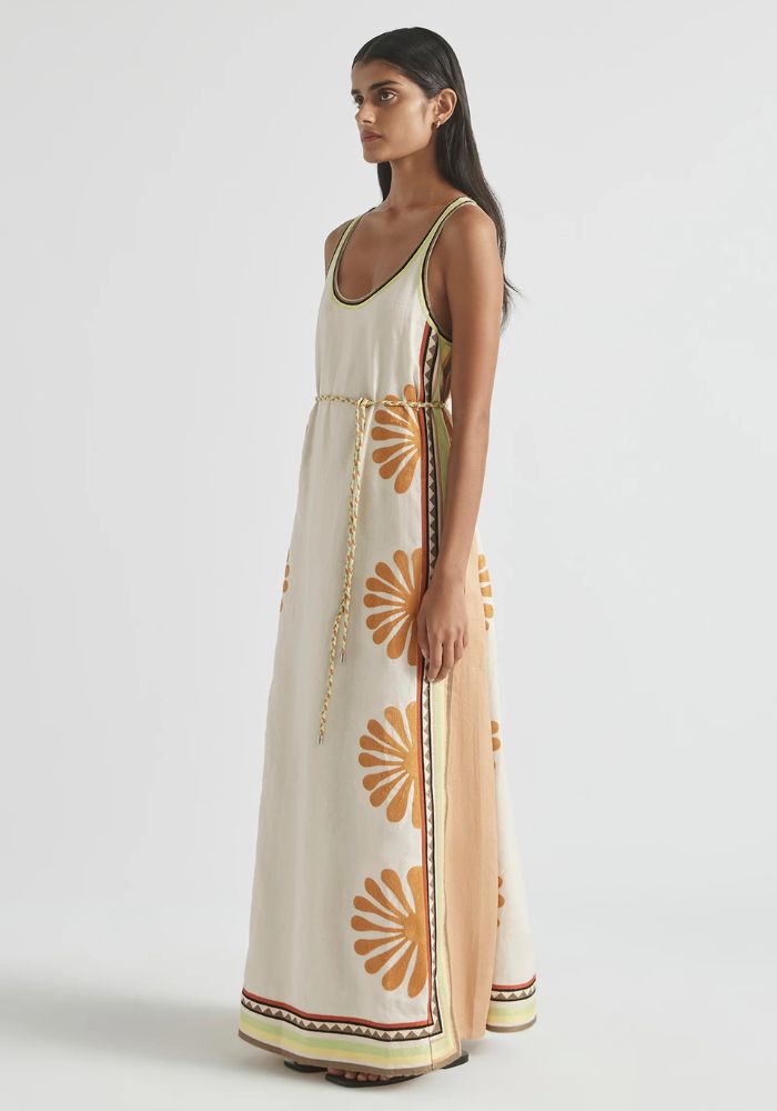 Deja Vu Scoop Neck Gown