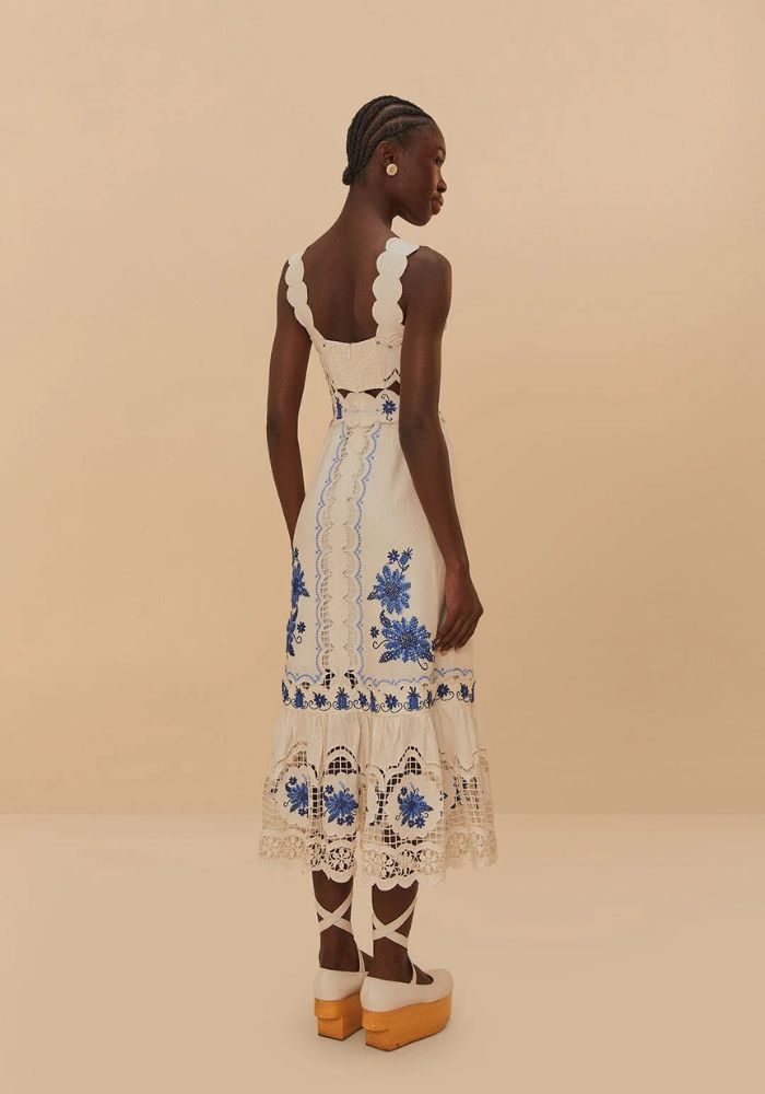 Richelieu Sunflower Dress