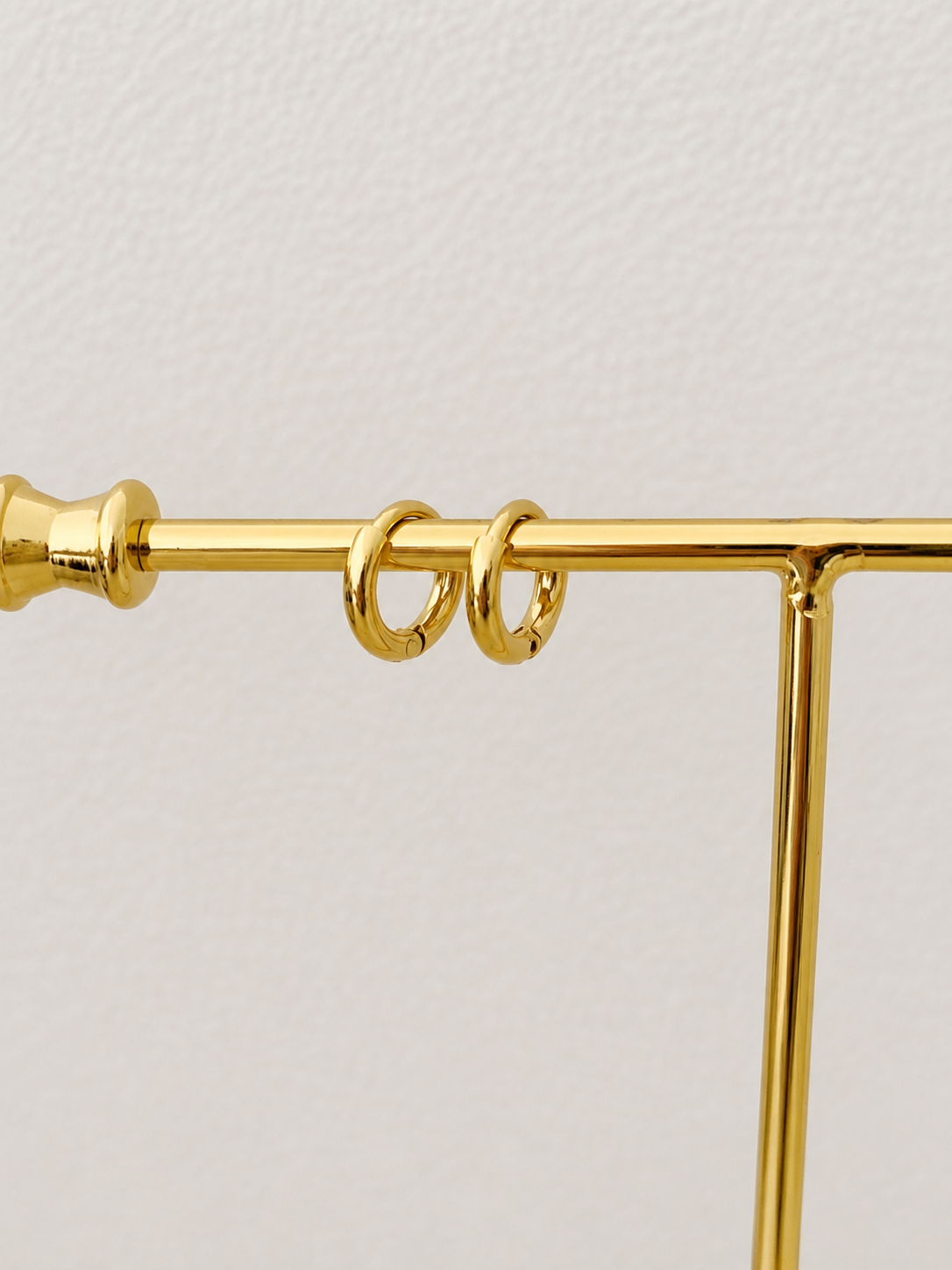 Small Gold Huggie Earrings