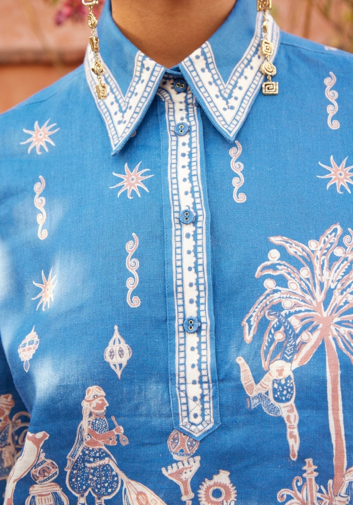ALEMAIS Acacia Cropped Shirt