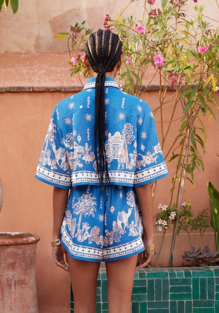 ALEMAIS Acacia Cropped Shirt