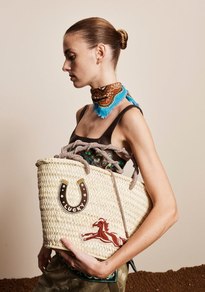 Ace Midi Macrame Basket