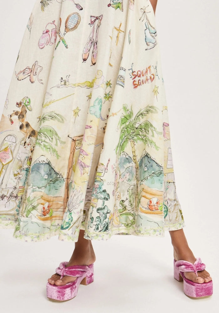 ALEMAIS Anouk Ballet Sundress
