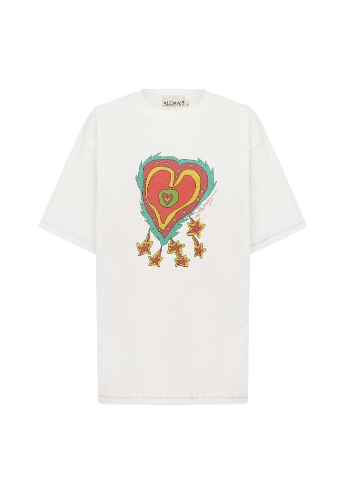 ALEMAIS Contessa Heart Tee