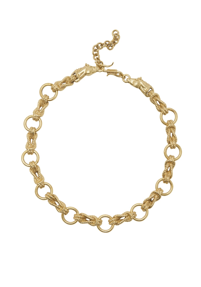 ALEMAIS Django Rope chain & Horse Necklace 