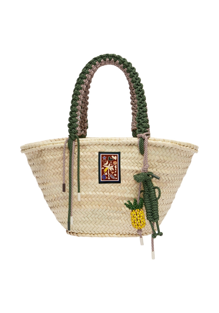 ALEMAIS Macrame Midi  Basket 