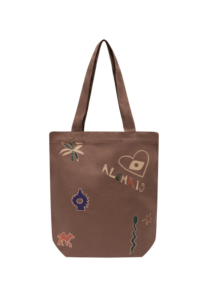 ALEMAIS Choc Maroc Library Tote  