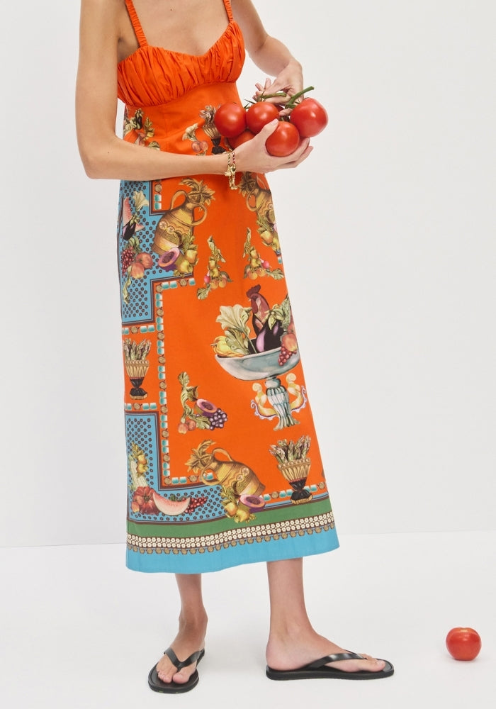 ALEMAIS Rocco Midi Dress