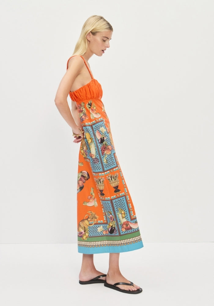 ALEMAIS Rocco Midi Dress