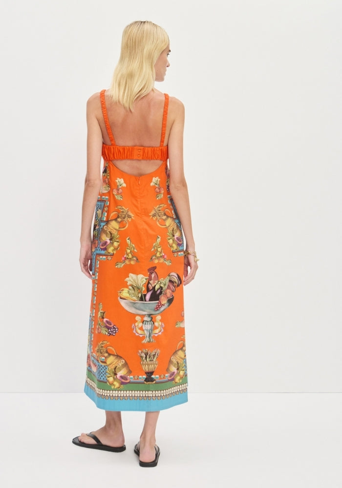 ALEMAIS Rocco Midi Dress