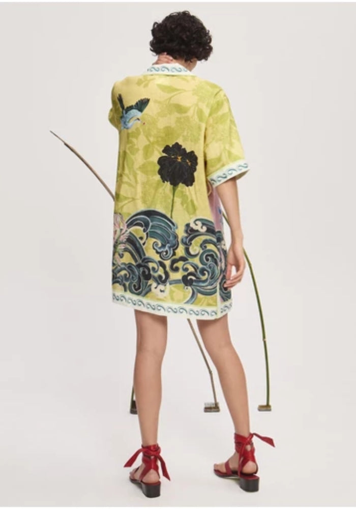 ALEMAIS Rochester Mini Shirt Dress