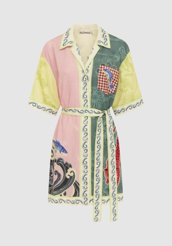 ALEMAIS Rochester Mini Shirt Dress