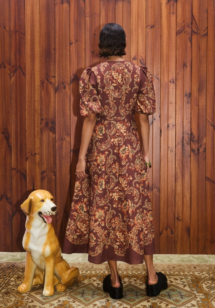 ALEMAIS Seraphina Midi Dress