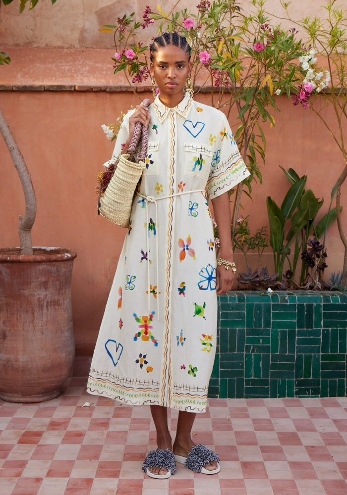 ALEMAIS Sidi Shirtdress