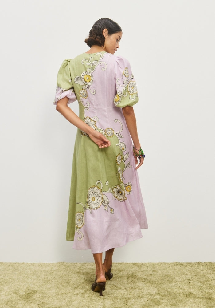 ALEMAIS Sora Midi Dress