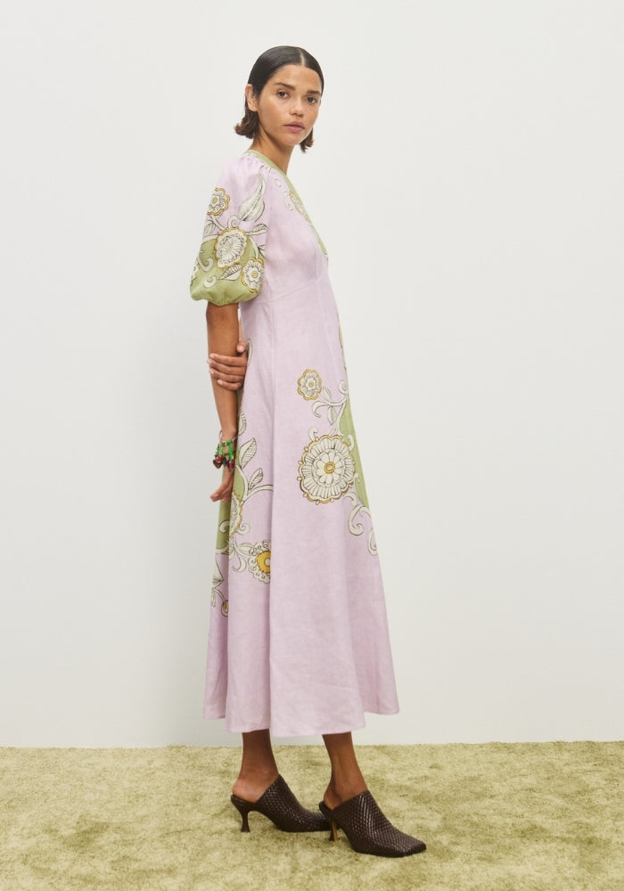 ALEMAIS Sora Midi Dress