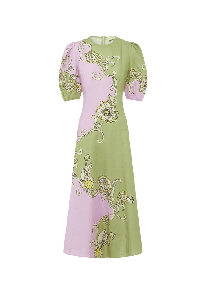 ALEMAIS Sora Midi Dress