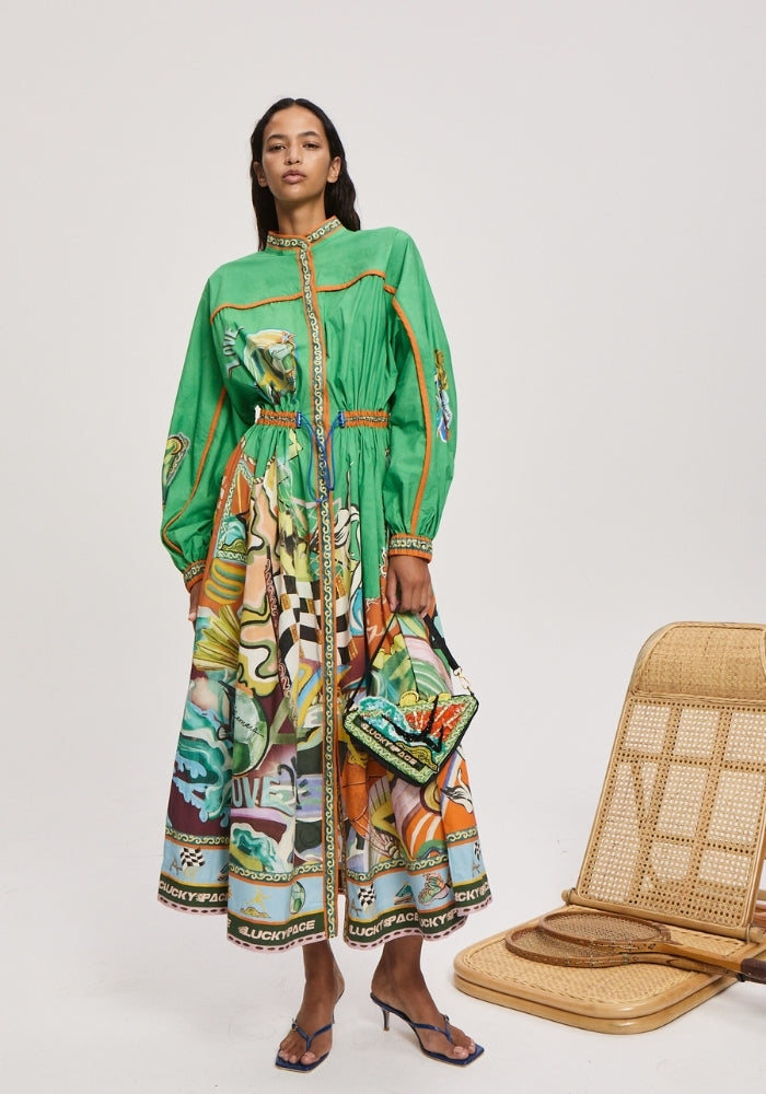 Lucky Pace Shirt Dress