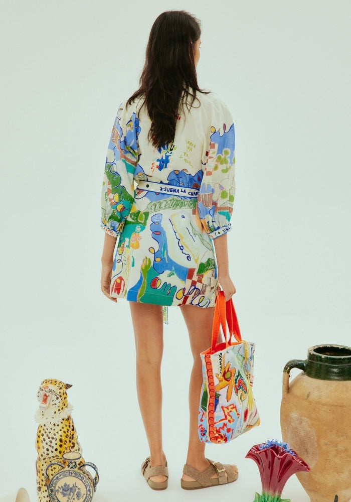 ALEMAIS Nadia Mini Shirtdress