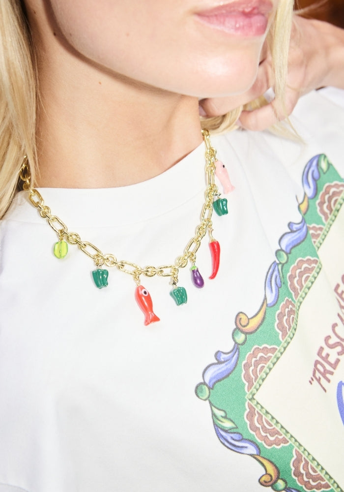 ALEMAIS Tesori Fish Bead Necklace