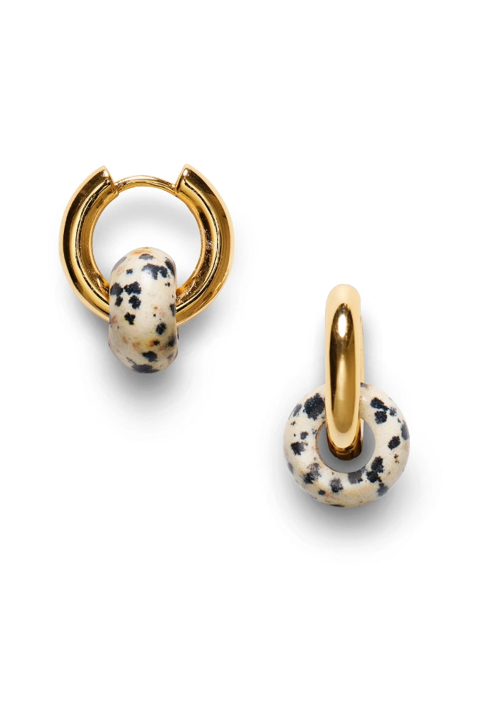 ANNI LU Glazed Donut Hoops - Dalmation