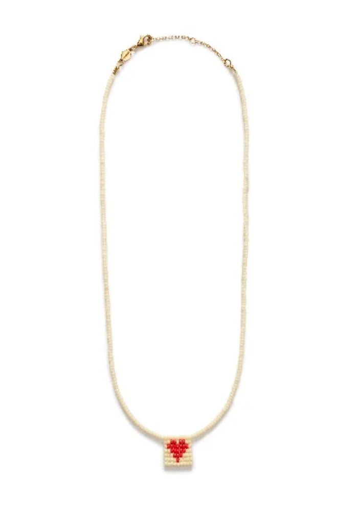 ANNI LU You Are Loved Necklace - Ecru