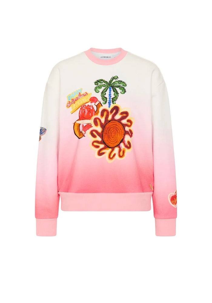 ANTIPODEAN Home Of The Art Ribbed Jumper 