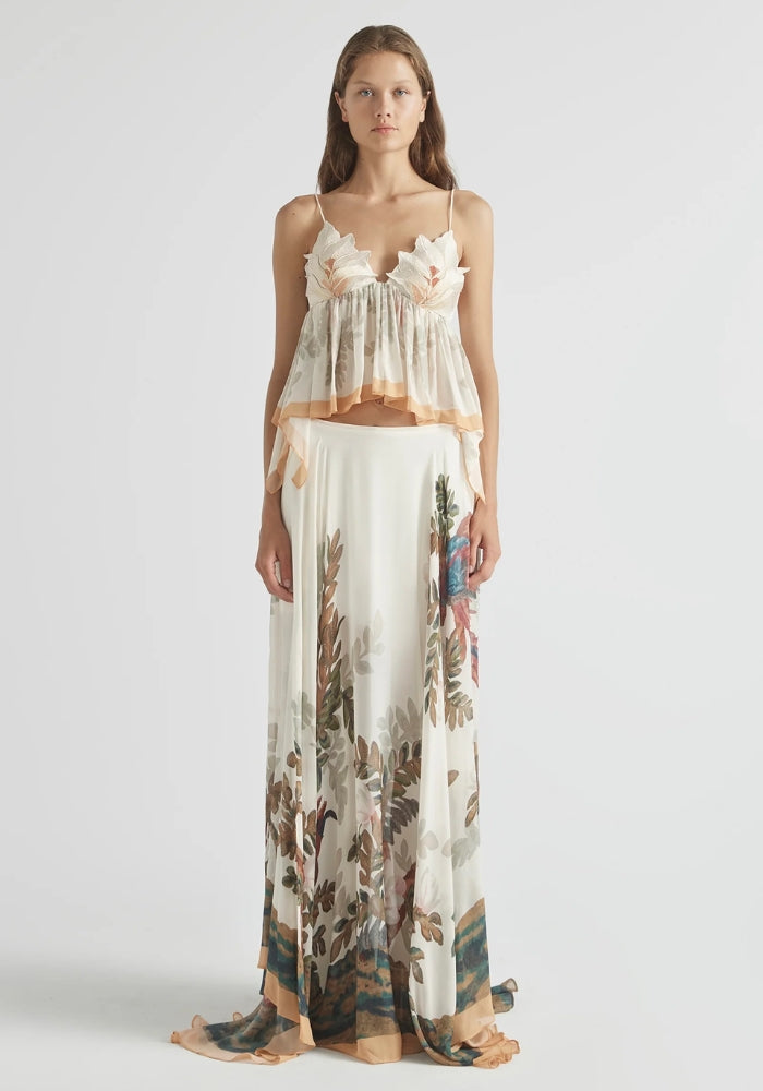 ANTIPODEAN Promises Flower Bust Cami